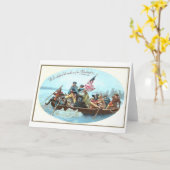 Washington die Delaware kruisen Kaart (Gele Bloem)