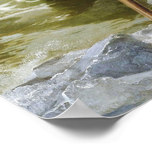 Washington die het Poster Delaware passeert (Hoek)