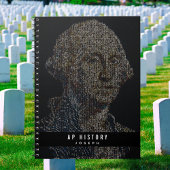 Washington Digital Art Custom terug naar school Notitieboek