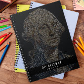 Washington Digital Art Custom terug naar school Notitieboek