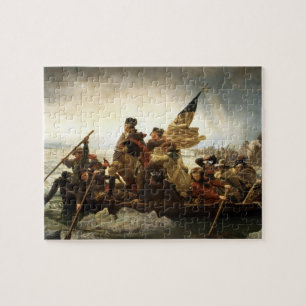 Washington door de Delaware heen - Leutze (1851) Legpuzzel