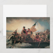 Washington door Emanuel Leutze (Voorkant / Achterkant)