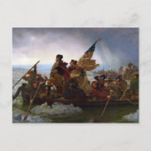 Washington door Emanuel Leutze Briefkaart (Voorkant)