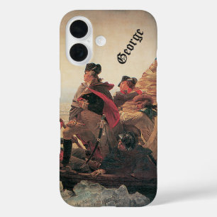Washington door Emanuel Leutze iPhone 16 Hoesje