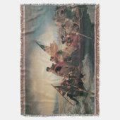 Washington door Emanuel Leutze Deken (Voorkant Verticaal)