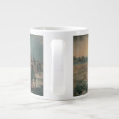 Washington door Emanuel Leutze Grote Koffiekop (Achterkant)