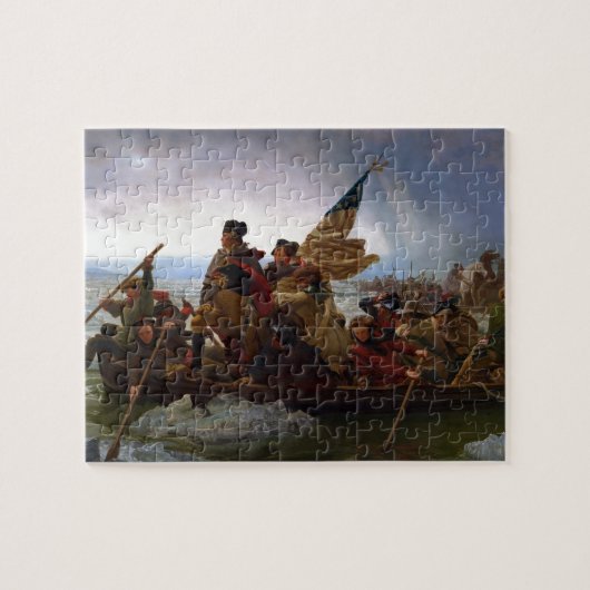 Washington door Emanuel Leutze Legpuzzel (Horizontaal)