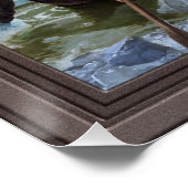 Washington door Emanuel Leutze Perfect Poster (Hoek)