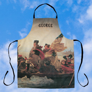 Washington door Emanuel Leutze Schort