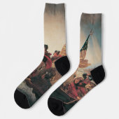 Washington door Emanuel Leutze Sokken (Links)