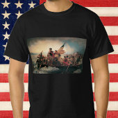Washington door Emanuel Leutze T-shirt