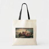 Washington door Emanuel Leutze Tote Bag (Voorkant)