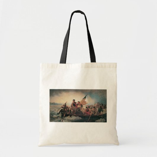 Washington door Emanuel Leutze Tote Bag (Voorkant)