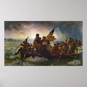 Washington door Leutze Poster