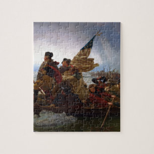 Washington doorkruist de Delaware -  Amerikaanse k Legpuzzel