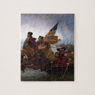 Washington doorkruist de Delaware - Amerikaanse k Legpuzzel