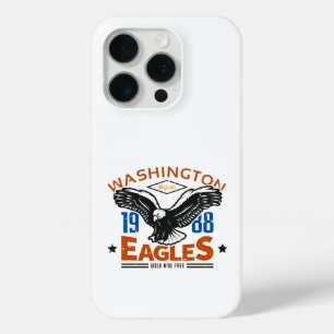 Washington Eagles 1988 Vintage Adelaar iPhone 15 Pro Case