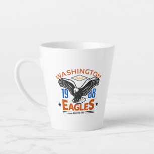Washington Eagles 1988 Vintage Adelaar Latte Mok