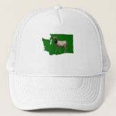 Washington Elk Trucker Pet (Voorkant)