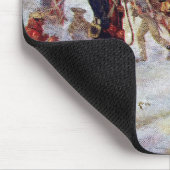 Washington en Lafayette bij Valley Forge ~ Muismat (Hoek)