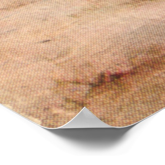 Washington en Lafayette in Valley Forge Poster (Hoek)