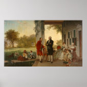 Washington en Lafayette Poster (Voorkant)