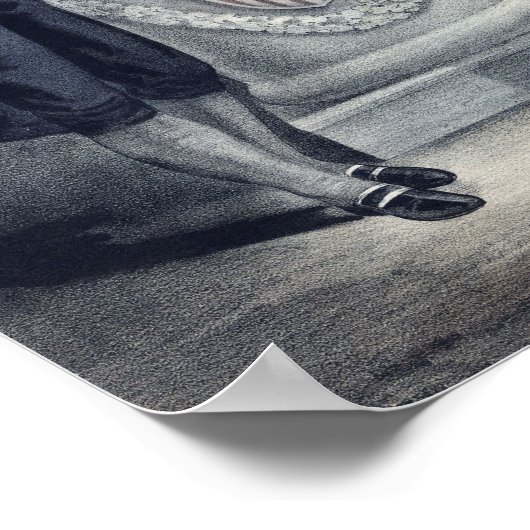 Washington en Lincoln Poster (Hoek)