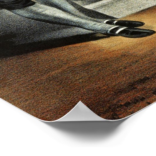 Washington en Lincoln Poster (Hoek)