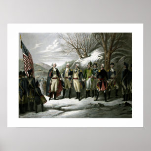 Washington en Zijn Generals Poster