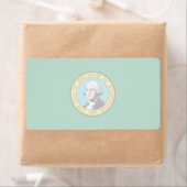 Washington Faint Flag Verzendlabel (Insitu)