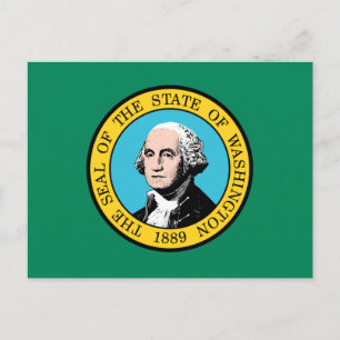 Washington Flag Briefkaart