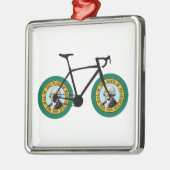 Washington Flag Cycling Metalen Ornament (Links)