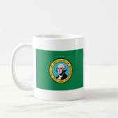 Washington Flag + Kaart Mok (Links)