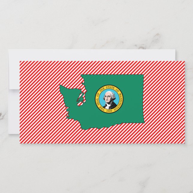 Washington Flag Map (Voorkant)
