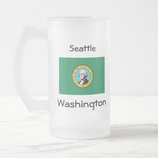 Washington Flag Map City Mok (Links)