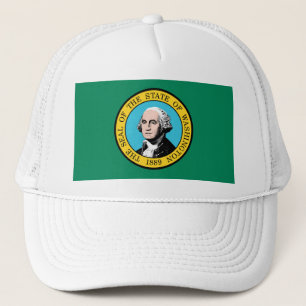 WASHINGTON FLAG TRUCKER PET
