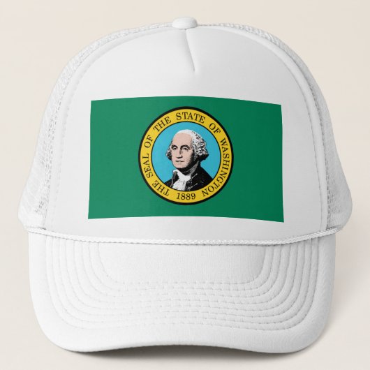 WASHINGTON FLAG TRUCKER PET (Voorkant)