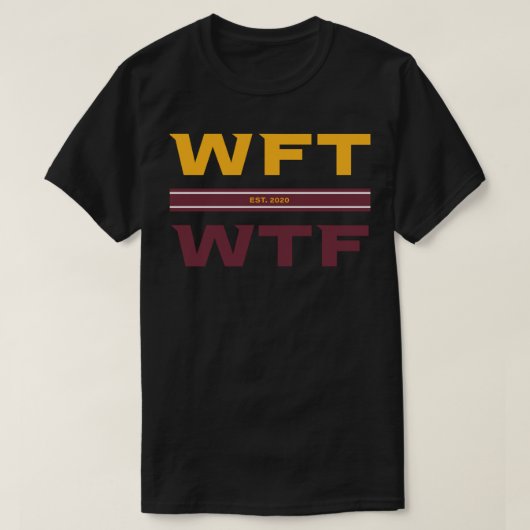 Washington Football Team Classic T-Shirt (Design voorkant)
