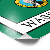 Washington Foto Afdruk (Hoek)