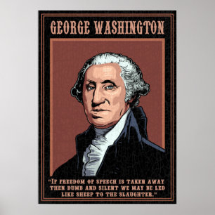 Washington-Free Speech Poster