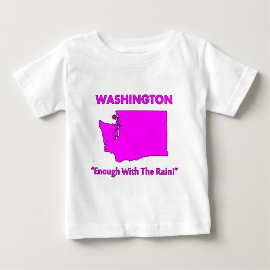 Washington - Genoeg regen (Voorkant)