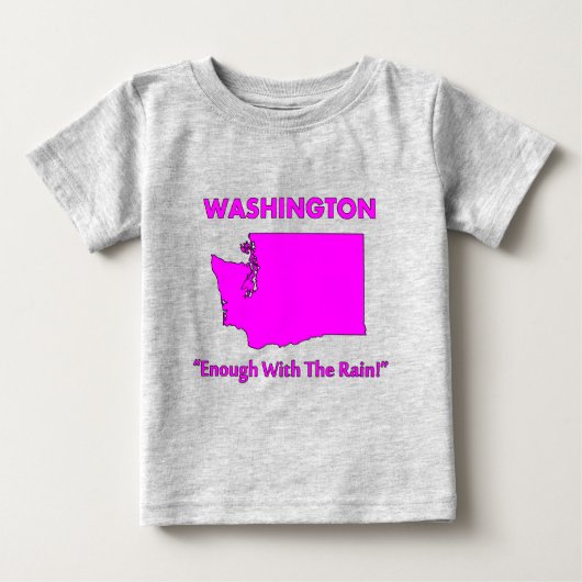 Washington - Genoeg regen (Voorkant)
