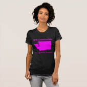 Washington - Genoeg regen T-shirt (Voorkant volledig)
