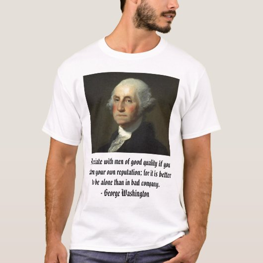 Washington, George Washington - Cu... - Gepersonal T-shirt (Voorkant)