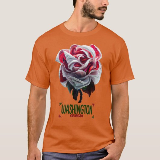 Washington Georgia Oversized vertaling T-shirt (Voorkant)