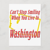 Washington - glimlachen briefkaart (Voorkant)