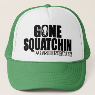 WASHINGTON Gone Squatchin - Original Bobo Trucker Pet