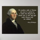 Washington Heaven Quote Poster (Voorkant)