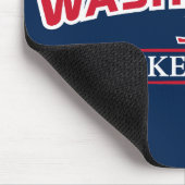 Washington Hockey Power Blue Muismat (Hoek)