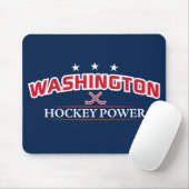 Washington Hockey Power Blue Muismat (Met muis)